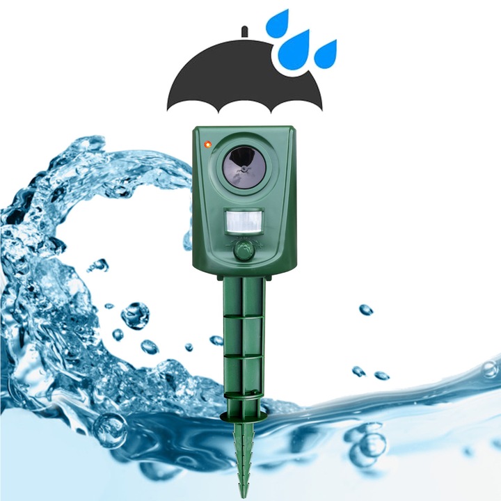 ODSTRASZACZ ZWIERZĄT KOTÓW PSÓW DZIKÓW SAREN PTAKÓW ITP + Lokalizator