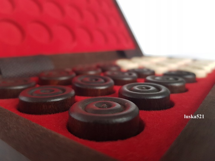 Warcaby 25x25 drewnine PRODUCENT