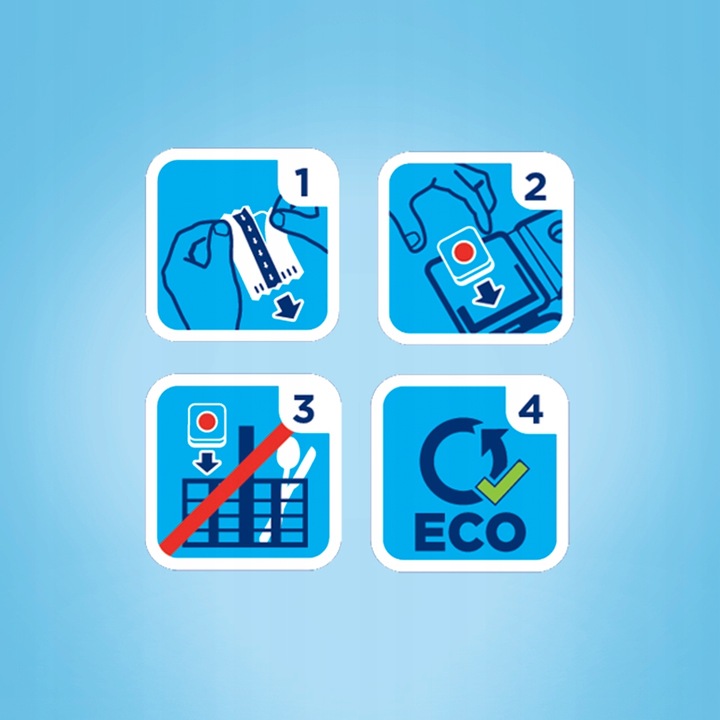 Finish Power Essential Tabletki do Zmywarki Naczyń Lemon Cytryna 80 sztuk