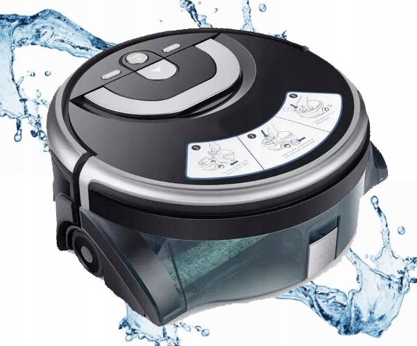 INTELIGENTNY ROBOT MOPUJĄCY Z DWOMA ZBIORNIKAMI NA CZYSTĄ I BRUDNĄ WODĘ