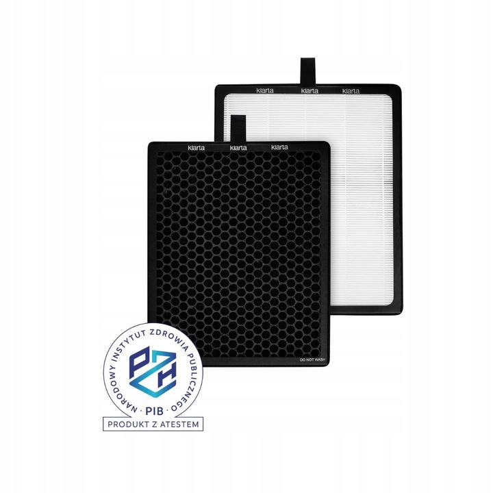 Komplet oryginalnych filtrów H13 EF 99.97% do Klarta Forste 1/2/3/4