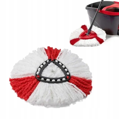 10x WKŁAD DO MOPA OBROTOWEGO VILEDA WRING TURBO MEGA CHŁONNE ZAPAS