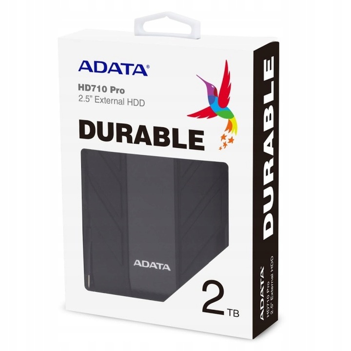ADATA Durable HD710 PRO Dysk Zewnętrzny 2TB USB3.2 czarny