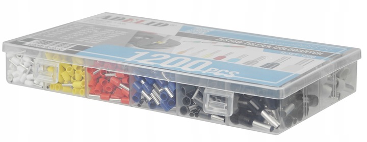 TULEJKI TULEJKA IZOLOWANA KABLOWA ZESTAW 1200 SZT