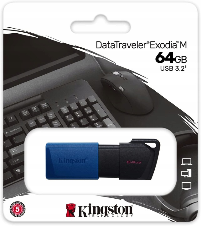 2 x PENDRIVE KINGSTON PAMIĘĆ DTXM USB 3.2 64 GB