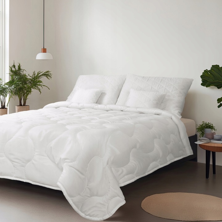 Kołdra Całoroczna 140x200 ANTYALERGICZNA Ciepła Lekka Produkt Polski