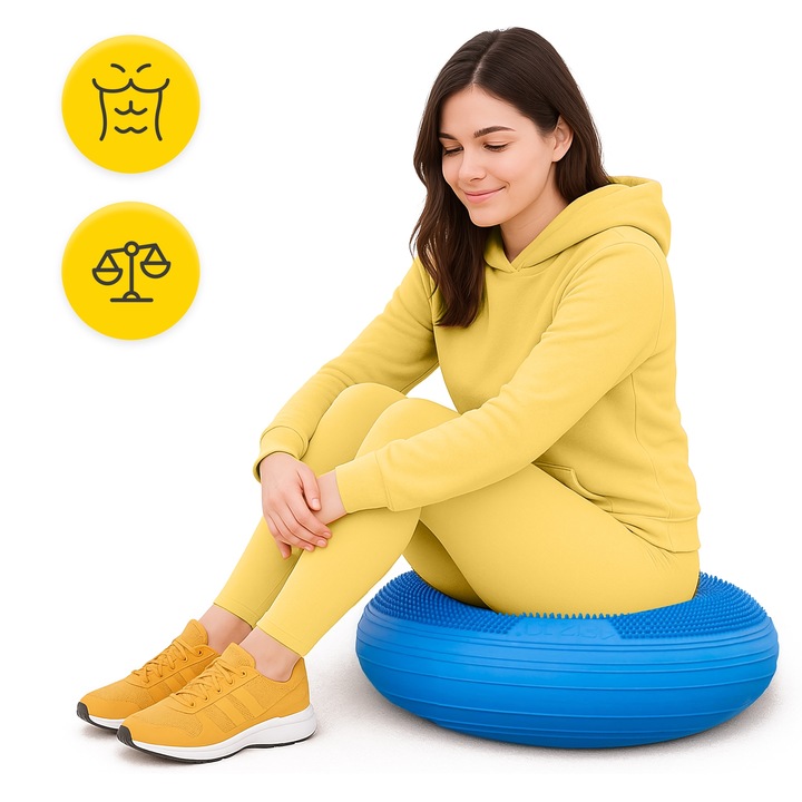 PODUSZKA SENSOMOTORYCZNA DO REHABILITACJI SIEDZENIA KRZESŁO JEŻYK 60