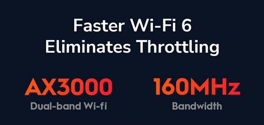 ROUTER WIFI 6 CUDY WR3000 Mesh 10/100/1000Mbps DOMOWY RUTER 3xLAN 1xWAN
