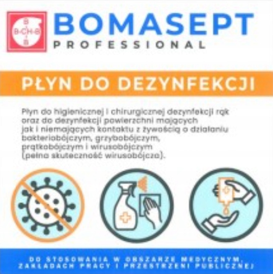 Płyn do dezynfekcji powierzchni i podłóg 5L