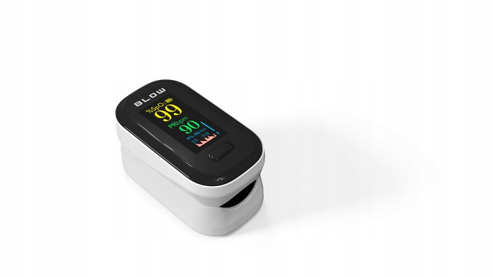 MEDYCZNY PULSOKSYMETR NAPALCOWY NA PALEC PULS SATURACJA TĘTNO WYŚWIETLACZ