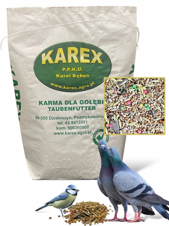 Karma Premium Dla Ptaków Gołębi Zimujący Z Słonecznikiem 10 KG