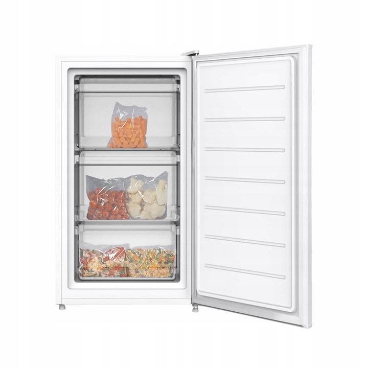 Mała zamrażarka szufladowa 41dB 85cm Biała Pojemna