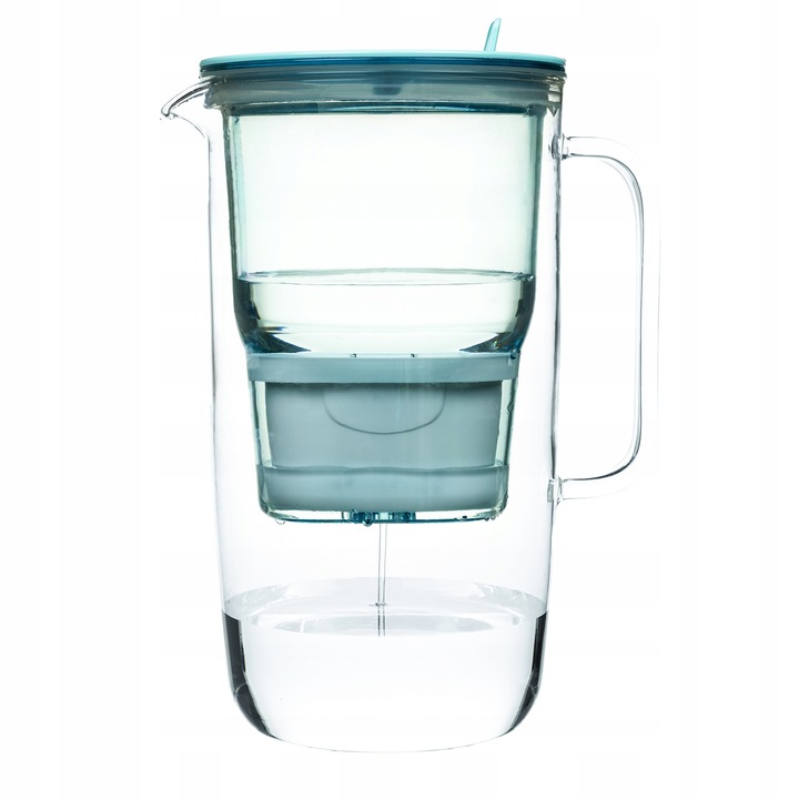 DZBANEK FILTRUJĄCY SZKLANY FILTRY DO WODY Etiuda AQUALOGIS + 3 wkłady