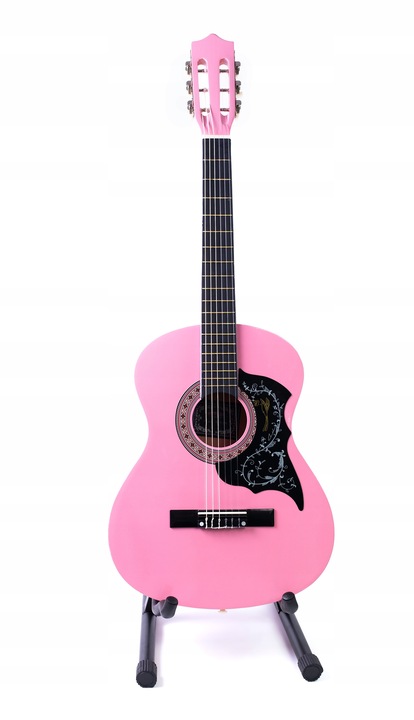 GITARA KLASYCZNA AKUSTYCZNA 3/4 DLA POCZĄTKUJĄCYCH Z PŁYTKĄ