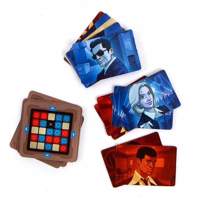 Tajniacy Bez Cenzury gra planszowa polegająca na skojarzeniach 4 - 8 osób,