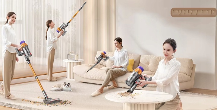 Bezprzewodowy odkurzacz pionowy 50000Pa Blossom V18 do domu /