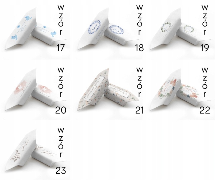 Krówki PERSONALIZOWANE na I Komunię 1kg WZORY