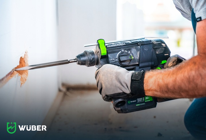 WIERTARKA MŁOTOWIERTARKA 1000 W AKUMULATOROWA 2 J MŁOT UDAROWY MOCNA