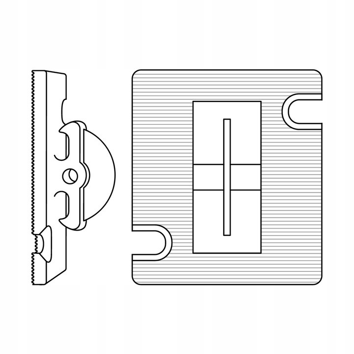 20x ZACZEP DO MONTAŻU SIATKA NA BALKON DLA KOTA NA PTAKI BEZ WIERCENIA