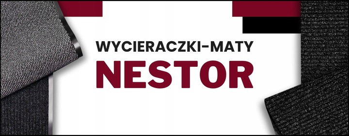 WYCIERACZKA WEJŚCIOWA POD DRZWI 60x150 DO BUTÓW ZEWNĘTRZNA PODGUMOWANA