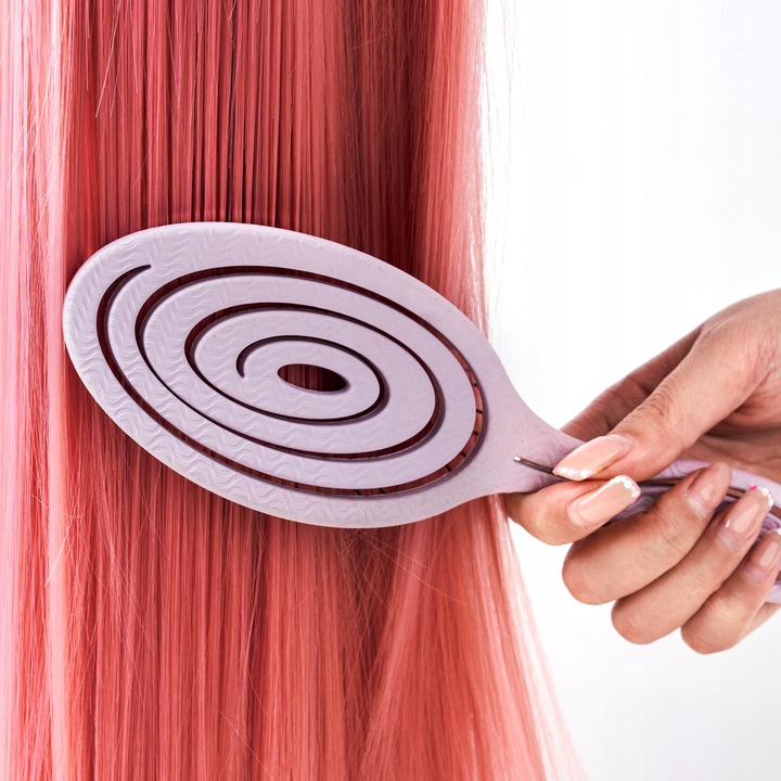 Szczotka Do ROZCZESYWANIA WŁOSÓW EKOLOGICZNA Do Włosów Przedłużanych MASAŻU