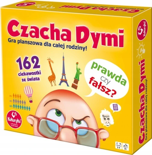 CZACHA DYMI - Gra planszowa, KUKURYKU