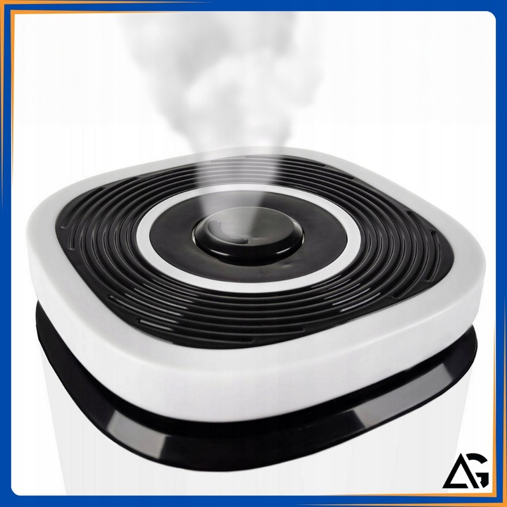 NAWILŻACZ POWIETRZA JONIZATOR AROMATERAPIA DYFUZOR TIMER PILOT I 12x OLEJKI