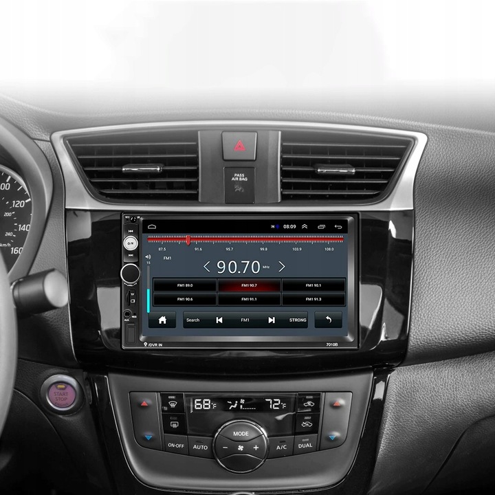 RADIO SAMOCHODOWE BLUETOOTH 2 DIN 7 CALI DOTYKOWY EKRAN MONITOR USB
