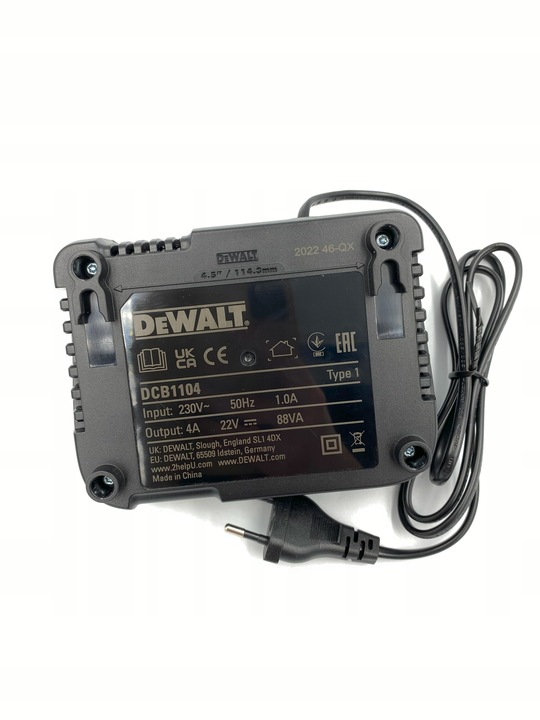 Nowa Ładowarka DeWalt DCB1104 18v 12v XR EU