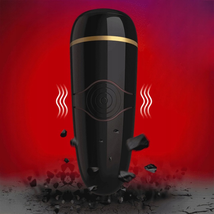 Automatyczny Masturbator Męski Ssący Realistyczna Pochwa Wypustki 10 Trybów