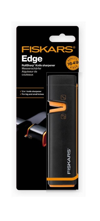 FISKARS EDGE OSTRZAŁKA DO NOŻY KUCHENNYCH I SIEKIER UNIWERSALNA 1003098