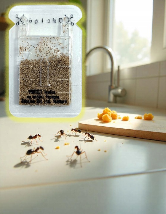 SILNY PROSZEK ŚRODEK PREPARAT TRUTKA NA MRÓWKI FARAONA PROTECT 3 SZT