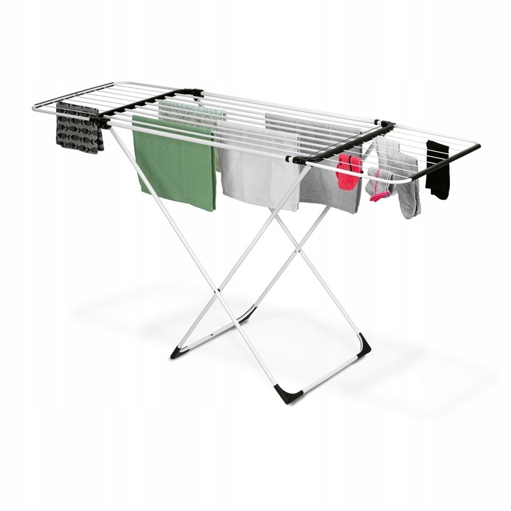 SUSZARKA BALKONOWA PRANIE Teleskopowa BIAŁA ROZKLADANA Tadar Maya 108-176