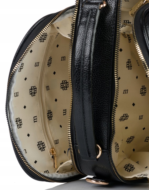 TOREBKA NA RAMIĘ LISTONOSZKA MONNARI Pojemna Kuferek Dwukomorowa PREMIUM