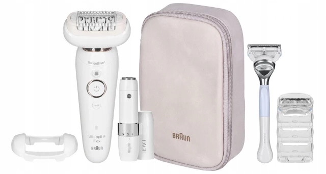 Braun depilator Silk-epil 9 Flex SES 9003 3D SES9003 + mini trymer