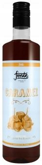Syrop barmański Fonte Karmelowy bez cukru Bezcukrowy 0.75L do kawy