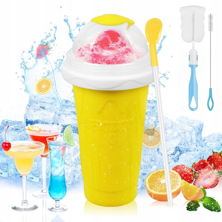 SLUSHY KUBEK DO ROBIENIA LODÓW SORBETÓW SLUSHY GRANITY 330ML
