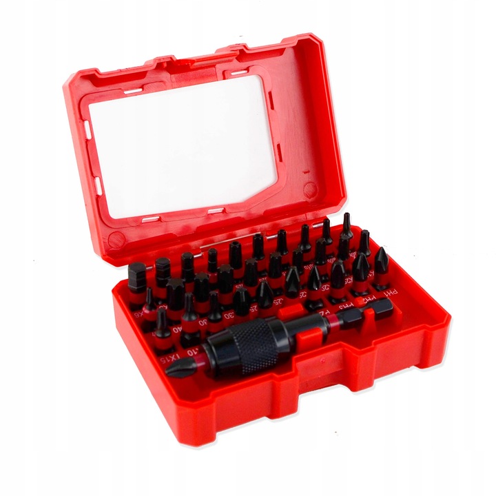 ZESTAW BITÓW UDAROWYCH BITY KOŃCÓWKI 32el