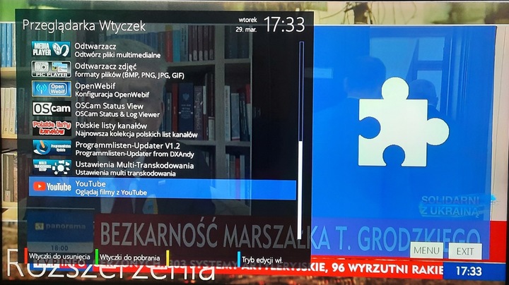 TUNER ZGEMMA H8.2H DEKODER SAT + DVB-T2 HEVC ENIGMA2 E2