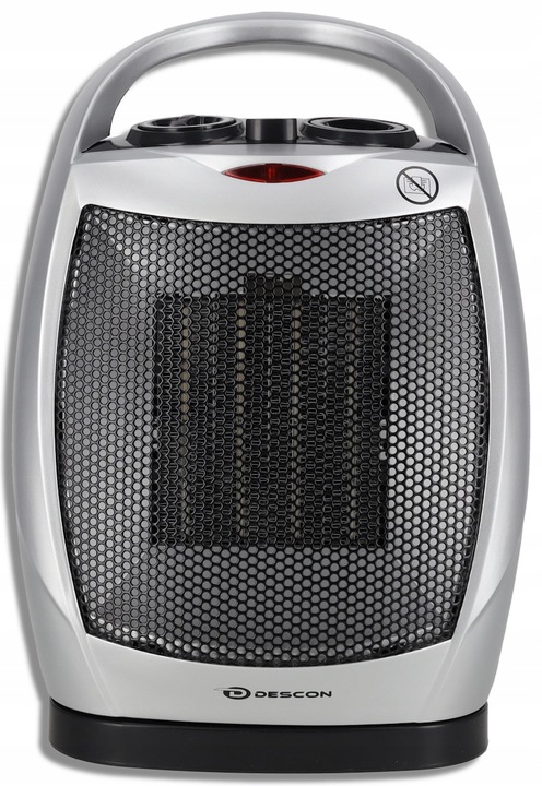 TERMOWENTYLATOR FARELKA GRZEJNIK ELEKTRYCZNY CERAMICZNY Z TERMOSTATEM