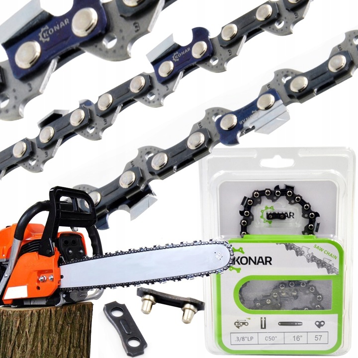 Łańcuch do piły 3/8'' 1.3mm 57 ogniwa KONAR