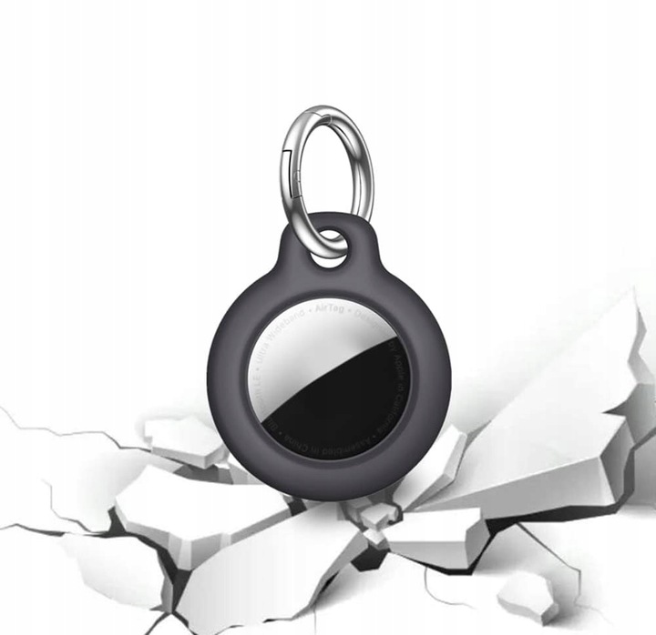 5X ETUI COVER WZMACNIANE NA LOKALIZATOR BRELOCZEK DO APPLE AIRTAG - CZARNY