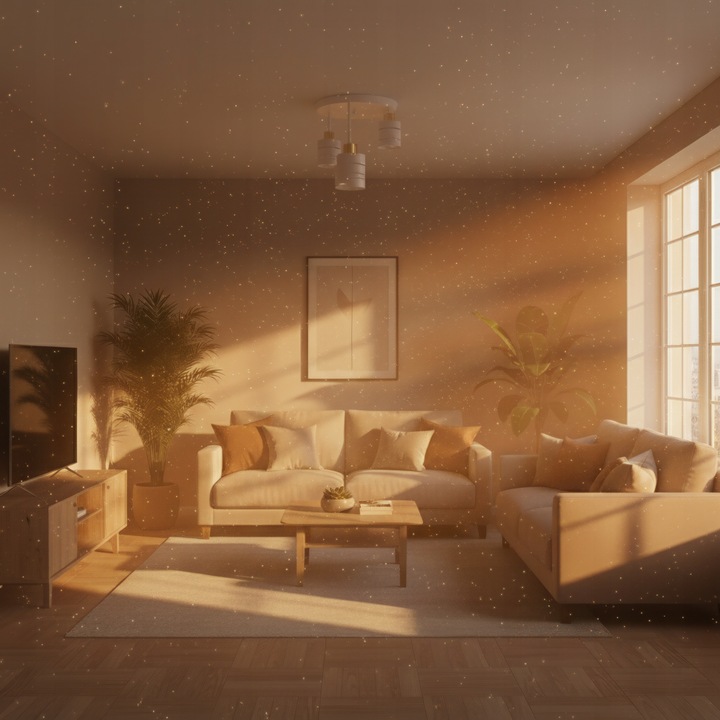 Lampa Sufitowa LED 3X E27 Żyrandol Plafon Natynkowy Oprawa Biała Salon