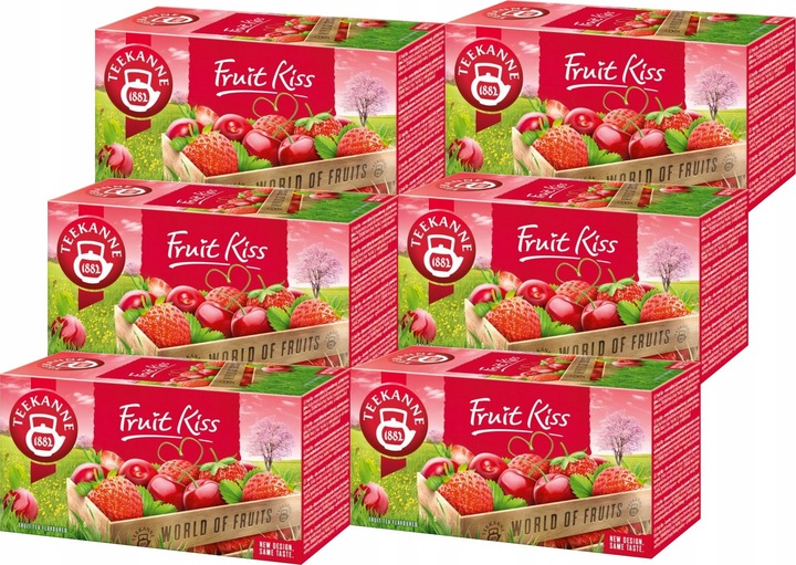 (x6) TEEKANNE Herbata Fruit Kiss 20tb