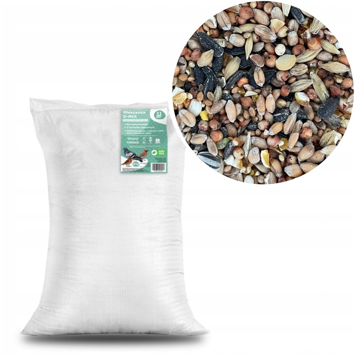 KARMA DLA PTAKÓW 20kg POKARM DROBNE ZIARNO DO KARMNIKA PTASI PRZYSMAK