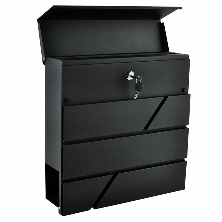 Skrzynka na Listy Pocztowa A4 Gazety Pocztę Duża Listowa do Domu