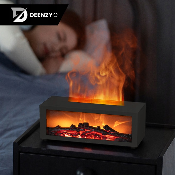 NAWILŻACZ POWIETRZA KOMINEK LED RGB DYFUZOR AROMATERAPIA TIMER + PILOT