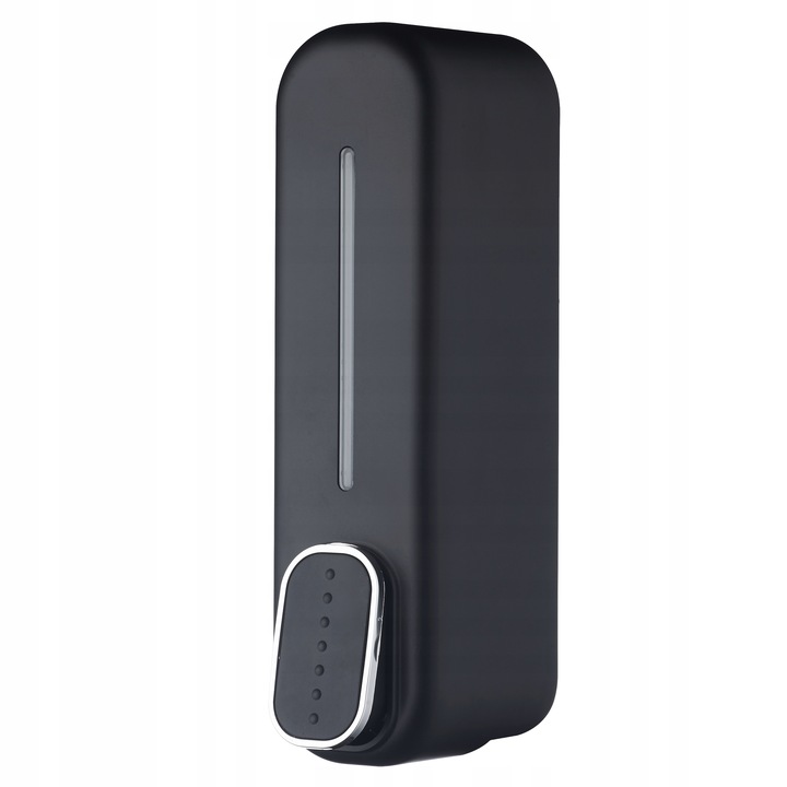 Ręczne dozownik do mydła naścienny Bisk 350 ml czarny