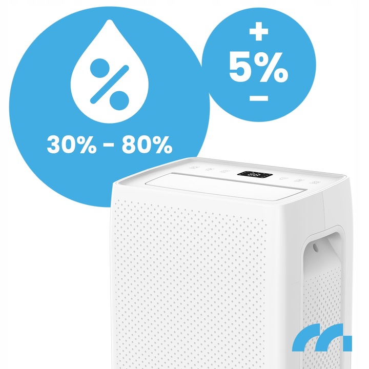 OSUSZACZ POWIETRZA 20L/24H POCHŁANIACZ WILGOCI OCZYSZCZACZ WIFI
