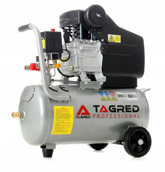 SPRĘŻARKA POWIETRZA KOMPRESOR OLEJOWY 3,4KM 24L OLEJ GRATIS